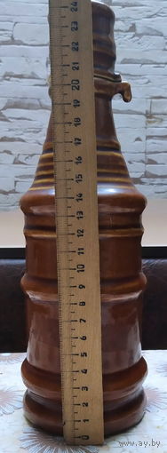 Штоф, бутылка "Бальзам Смоленск", керамика.