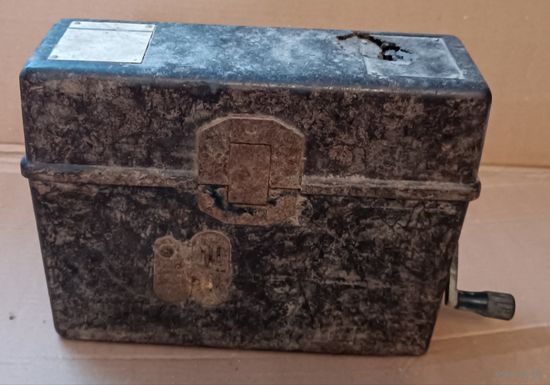 Редкий полевой телефон Вермахта 1942 года. С 1 рубля!