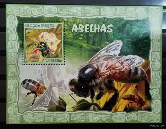МОЗАМБИК ПЧЁЛЫ ФАУНА   MNH