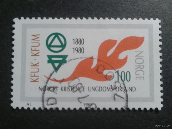 Норвегия 1980 эмблема христианского объединения женщин