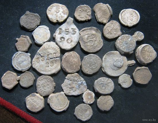 Набор интересных пломб