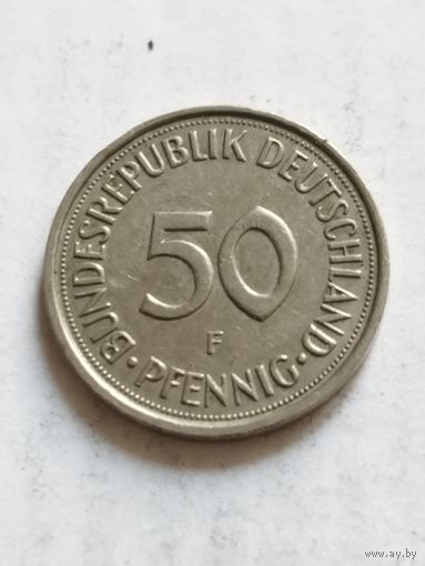 Германия 50 пфенинг 1984 F