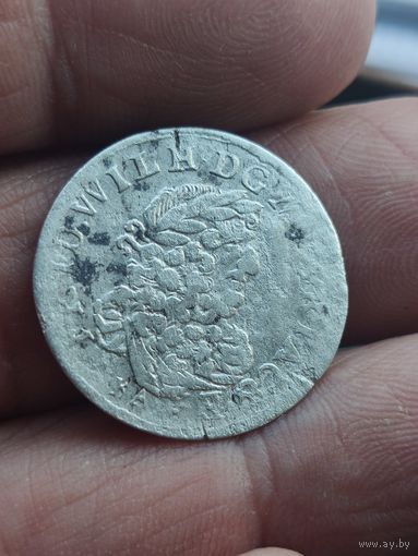 6 грошей Фридрих Вильгельм 1686
