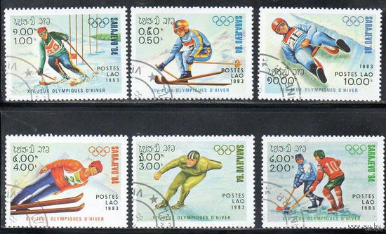 Лаос 1983.  Зимние Олимпийские игры - Сараево, Босния и Герцеговина. Полная серия