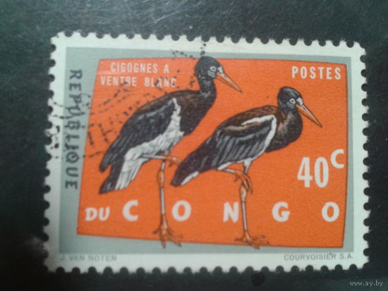 Конго (Киншаса), 1963. Аист Абдума