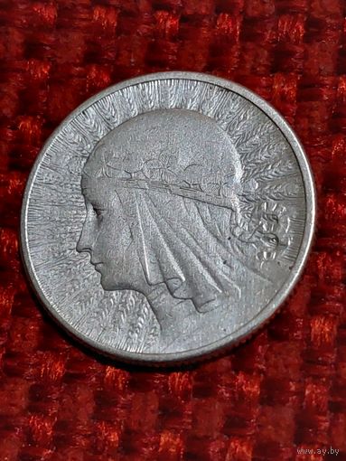 2 злотых Польши 1934 года.