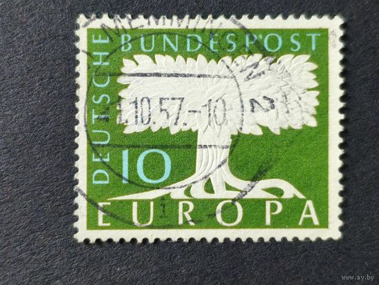 Германия 1957. Почтовые марки ЕВРОПА