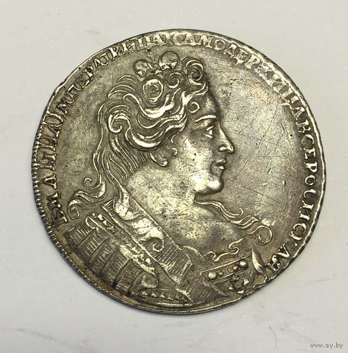 Монета рубль 1731