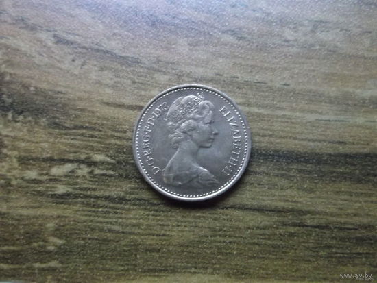 Великобритания 1/2 пенни 1973
