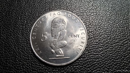 Острова Кука 5 центов 2000