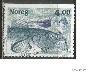 Норвегия. Рыбы. Треска. 1999г. Mi#1302.