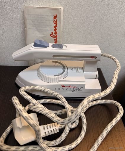 Компактный дорожный утюг Moulinex Travel Jet в оригинальном чехле