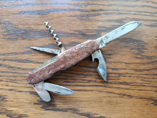 Шести предметный складной нож СССР Ворсма /1959 год/ ОБМЕН!