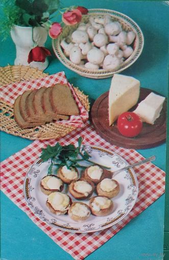 Советы хозяйкам Шампиньоны, фаршированные сыром