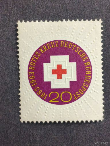 Германия 1963. 100-летие Международного Красного Креста. Полная серия