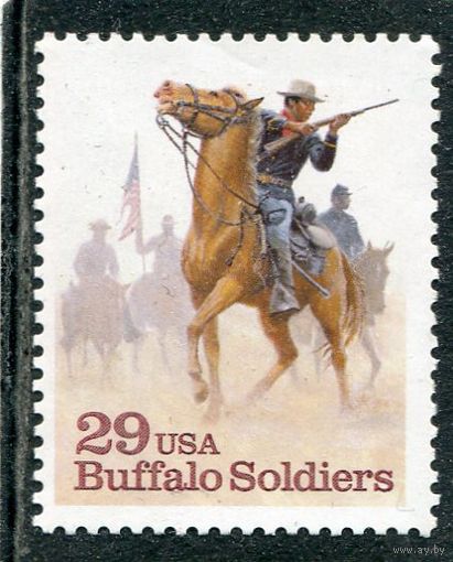 США. Патрульная кавалерия