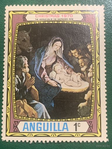 Ангилья 1970. Живопись. Рождество