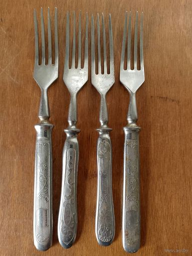 Вилки СССР 50-е годы 4 шт.