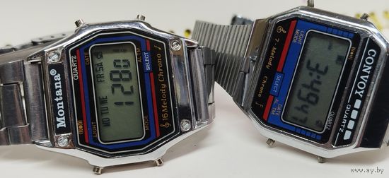 Пара часов "Montana" и "Convoy" by montana,состояние полностью исправны