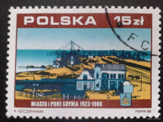Польша 1988 герб города