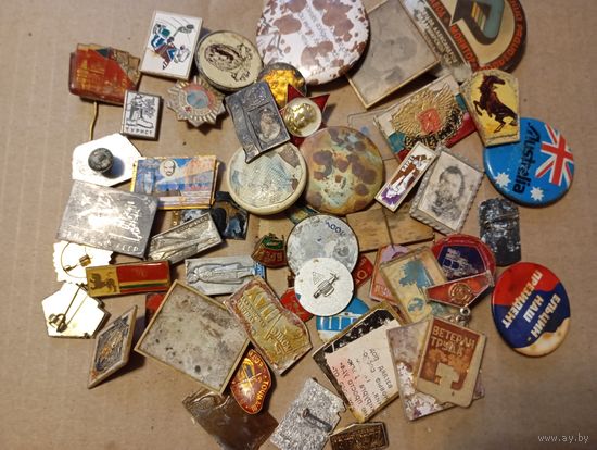 Значки в ремонт на запчасти