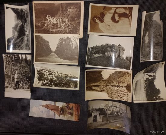 12 ФОТО - открытки CCCР разные 1920-40 годы (А9)