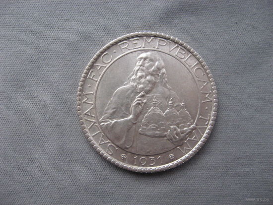 Сан-Марино 20 лир 1931 год