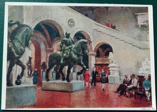 Советская живопись. Ванециан А.В. Интерьер. 1971