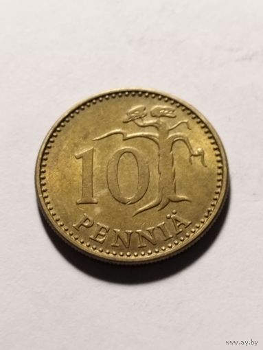 Финляндия 10 пенни 1978