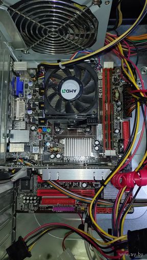 Материнская плата Biostar A780L с процессором 250