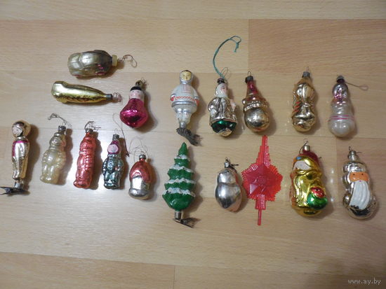 Ёлочные игрушки СССР