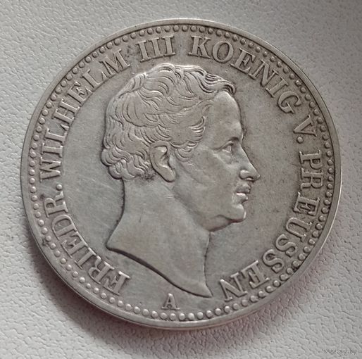 Пруссия Талер 1837 год Вильгельм lll