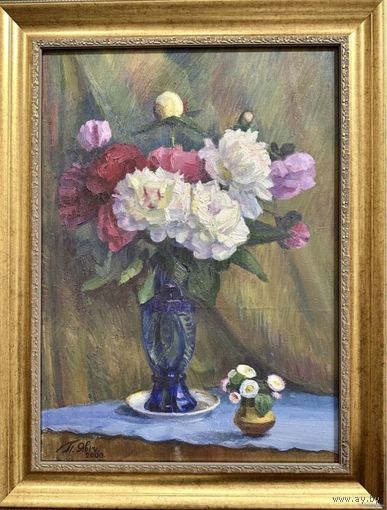 Явич П.М. (ученик Пэна Ю.М.) "Пионы",2000г.