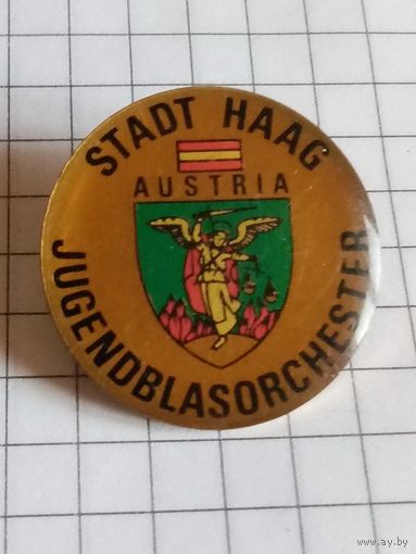 Австрия Stadt Haag Герб Хаг