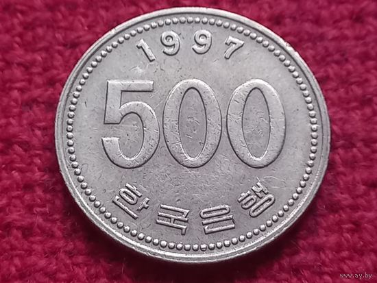 Южная Корея 500 вон 1997 г.