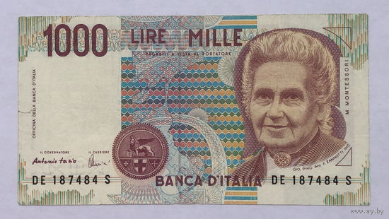 1000 лир 1991