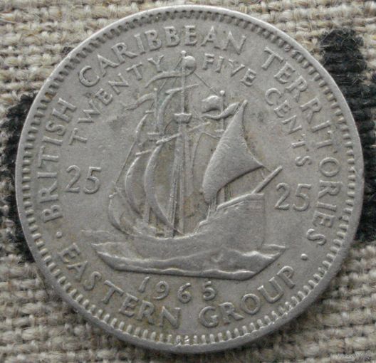 25 центов 1965 Восточные карибы