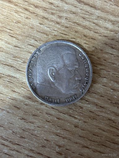 5 марок 1935г F