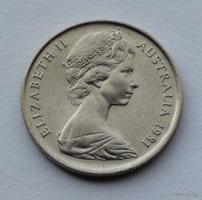 Австралия 5 центов. 1981 г.