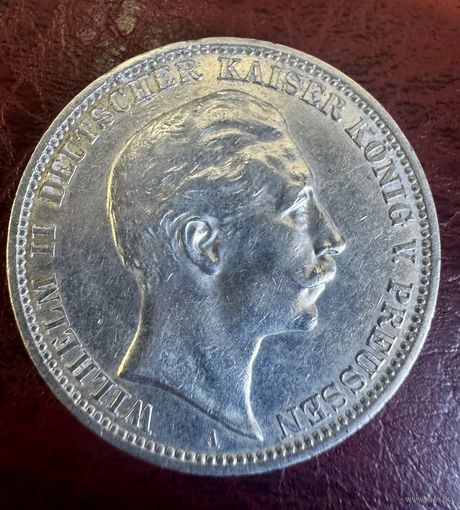 1910 г. 3 марки Пруссия. Отличное состояние