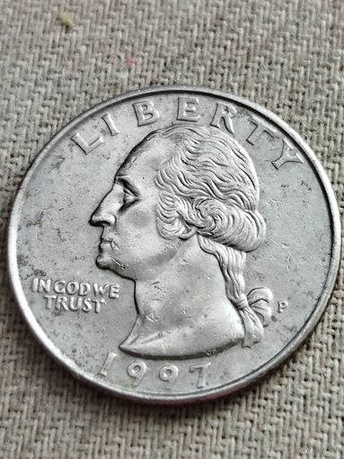 Распродажа - 25 центов (квотер) 1997г.,США