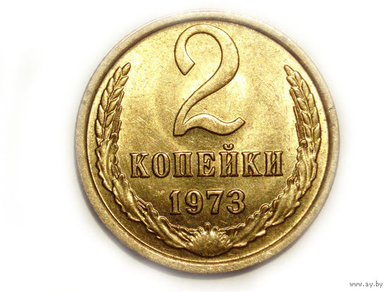 2 копейки 1973 aUNC