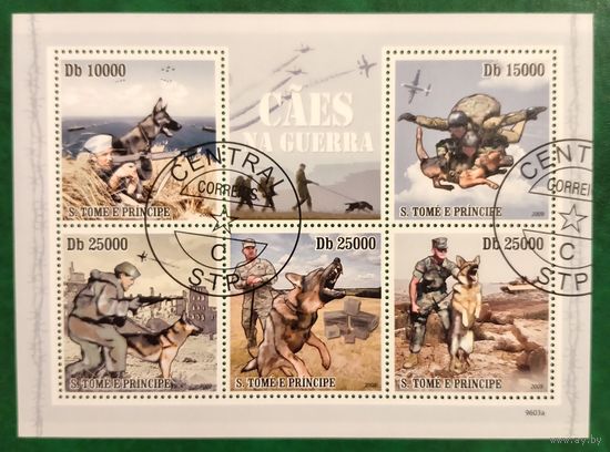 Сан Томе и Принсипи 2009. Собака на службе