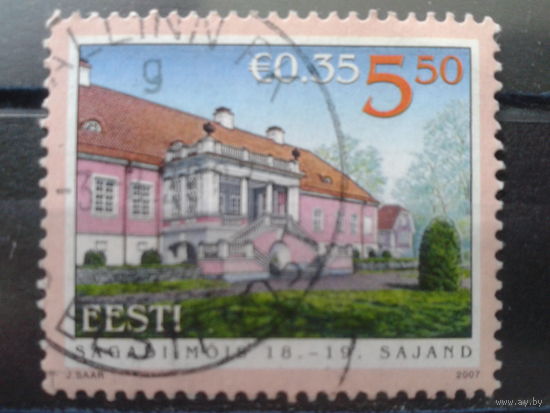 Эстония 2007 Здание 18 века