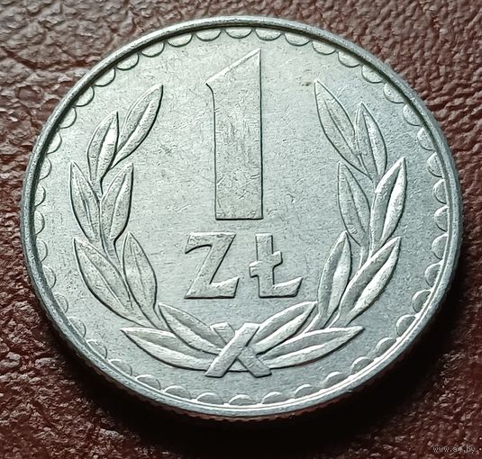 Польша 1 злотый, 1988     ( 1-12-3 )