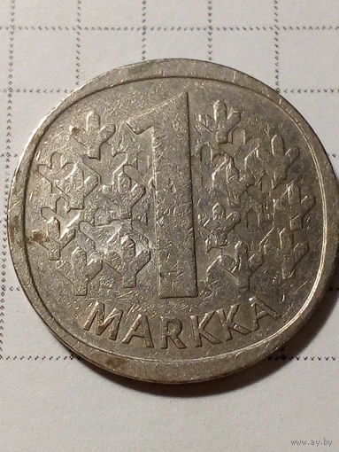 1 марка Финляндия 1970 год.