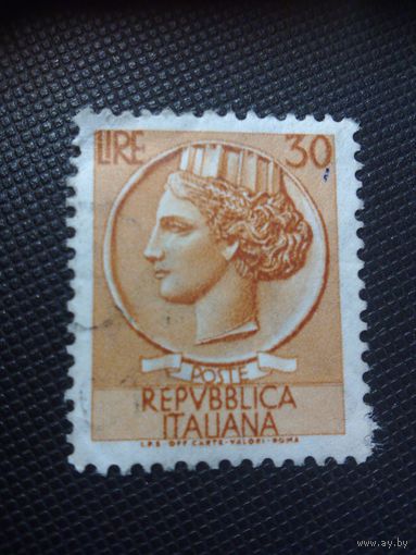 Италия. Стандарт. 1960г. гашеная