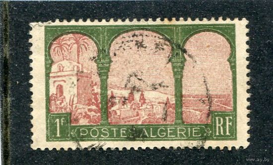 Французский Алжир. Вид на бухту Алжира. 1фр