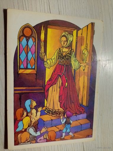 Открытка"Мальчик-с-пальчик"