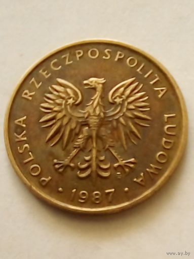 Польша.5 злотыз 1987 г.(1)